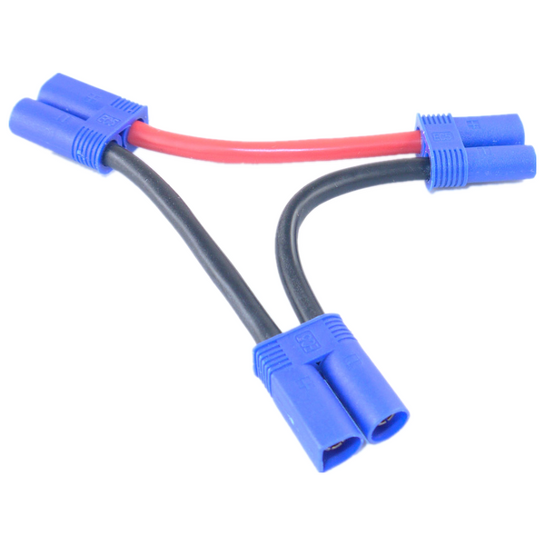 Conector Adaptador en Serie EC5 Alta Corriente 12AWG 10cm